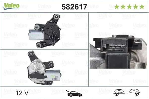 Wiper Motor VALEO 582617