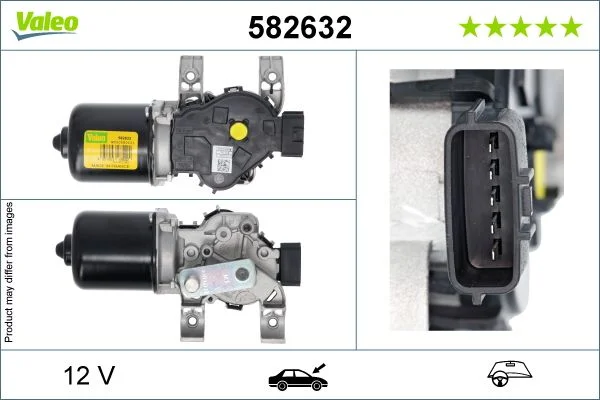 Motor do Limpa-parabrisas VALEO 582632