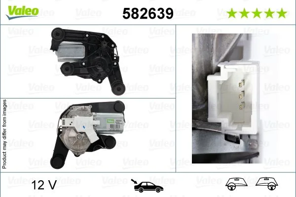 Wiper Motor VALEO 582639