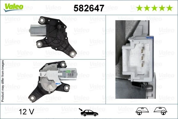 Motor do Limpa-parabrisas VALEO 582647