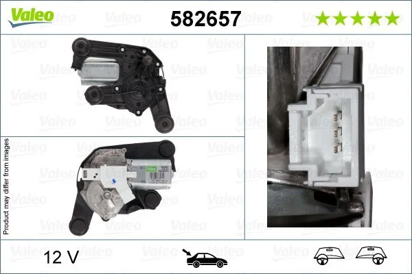 Motor do Limpa-parabrisas VALEO 582657