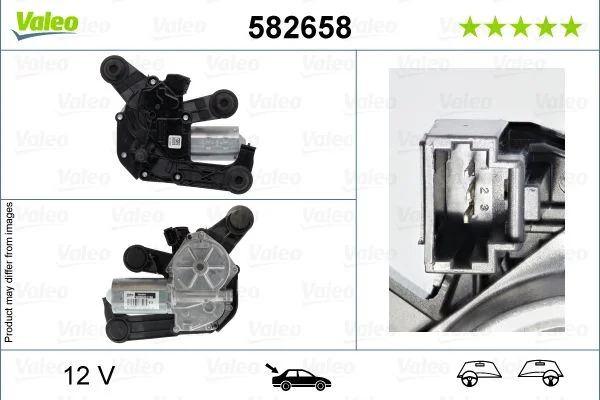 Wiper Motor VALEO 582658