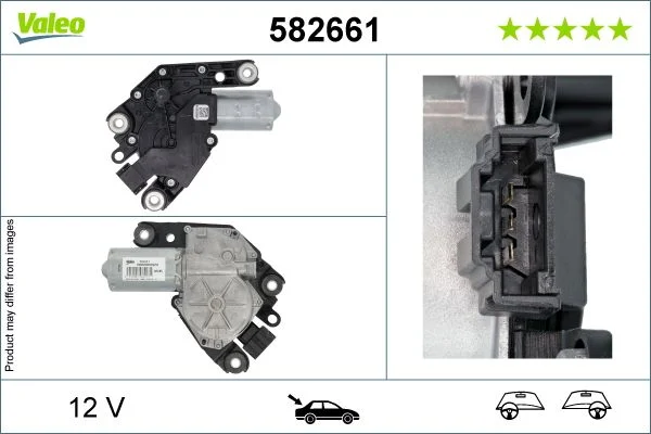 Motor do Limpa-parabrisas VALEO 582661