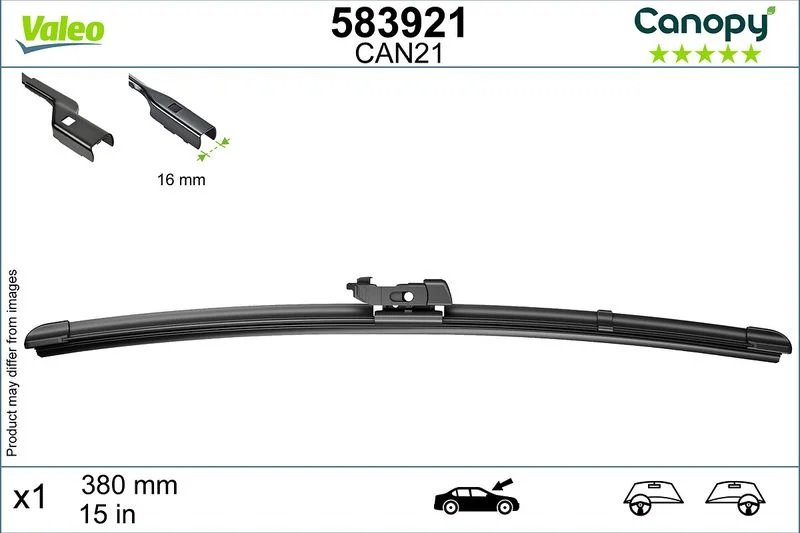 Wiper Blade VALEO 583921