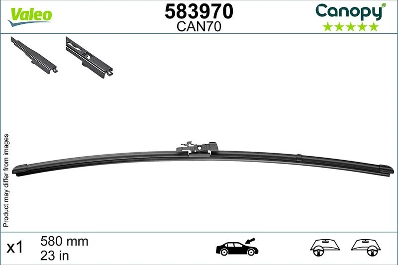 Wiper Blade VALEO 583970