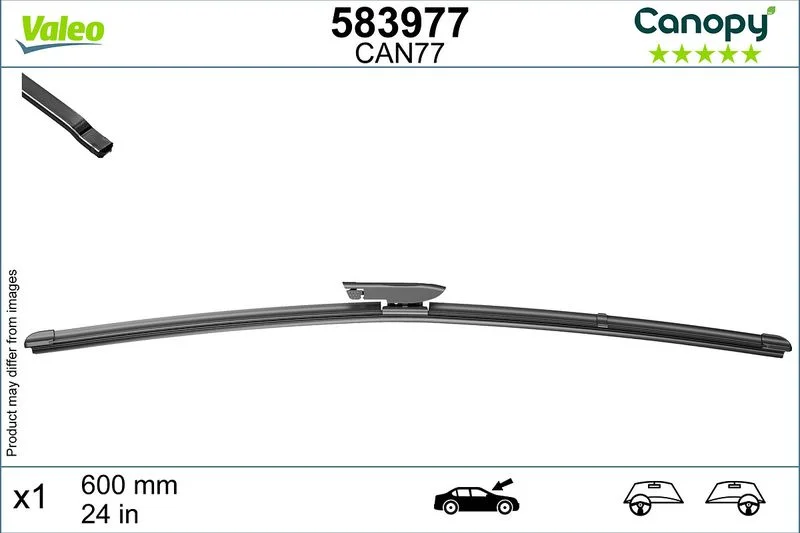 Escova limpa-parabrisas VALEO 583977