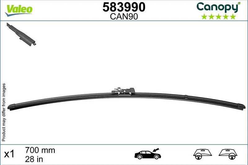 Wiper Blade VALEO 583990