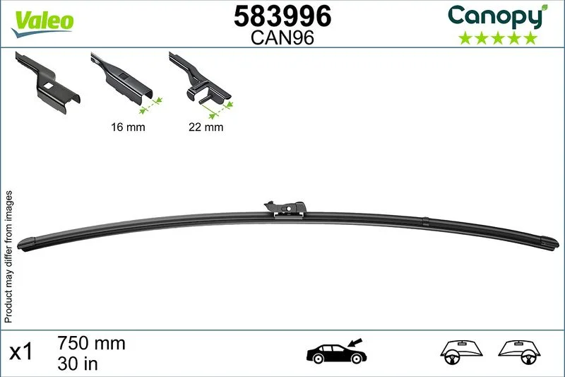 Wiper Blade VALEO 583996