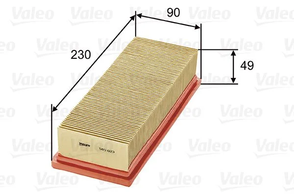 Filtro de Ar VALEO 585023