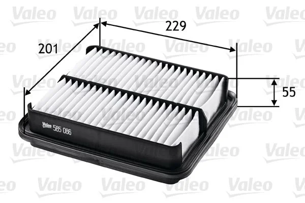 Filtro de Ar VALEO 585086