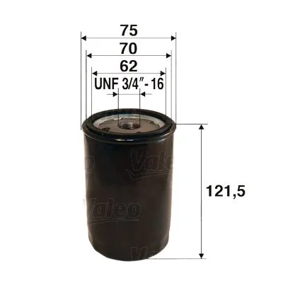 Filtro de Óleo VALEO 586030