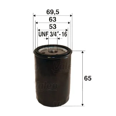 Oil Filter VALEO 586054