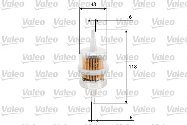 Fuel Filter VALEO 587005