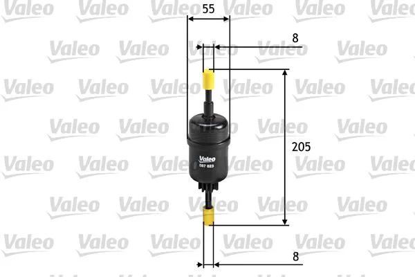 Filtro de Combustível VALEO 587023