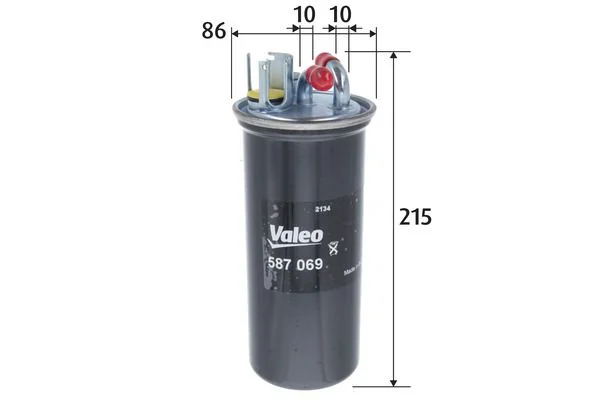 Fuel Filter VALEO 587069