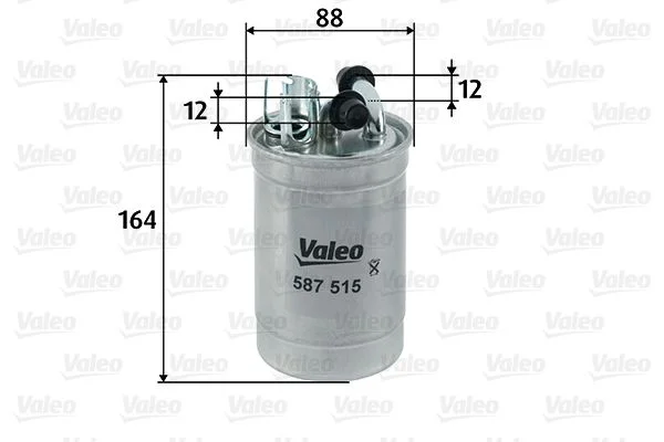 Filtro de Combustível VALEO 587515