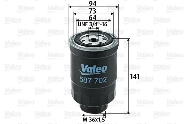 Filtro de Combustível VALEO 587702