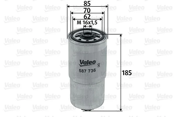 Filtro de Combustível VALEO 587736