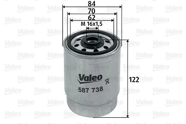 Filtro de Combustível VALEO 587738