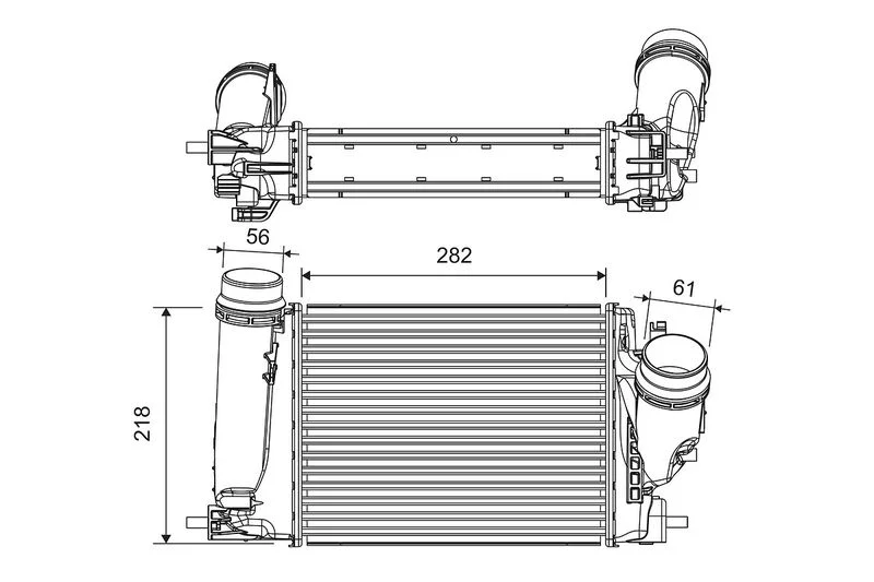 Intercooler VALEO 816759