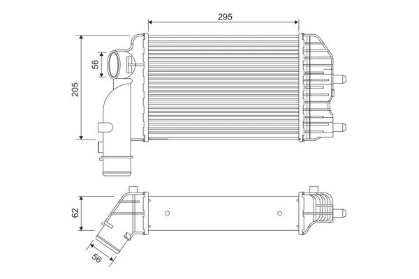 Intercooler VALEO 817632