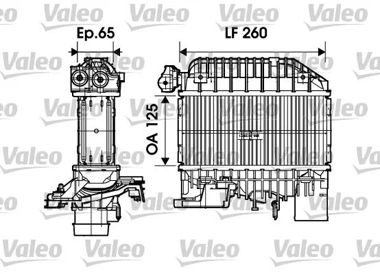Intercooler VALEO 817698