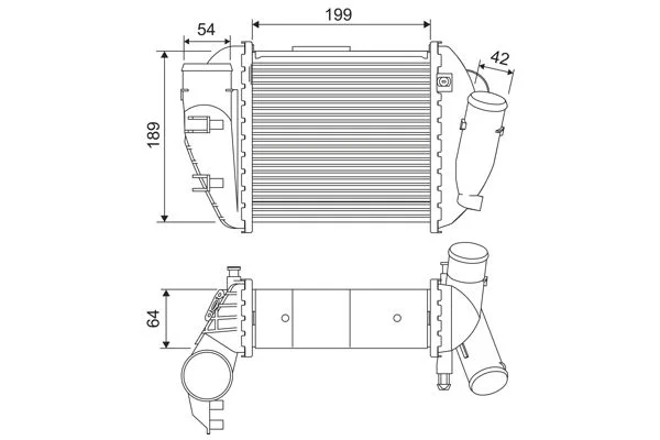Intercooler VALEO 817870