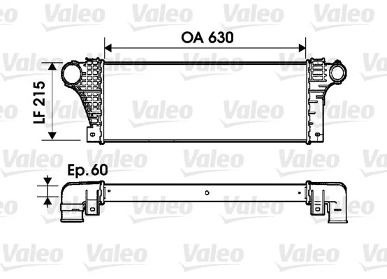 Intercooler VALEO 817941