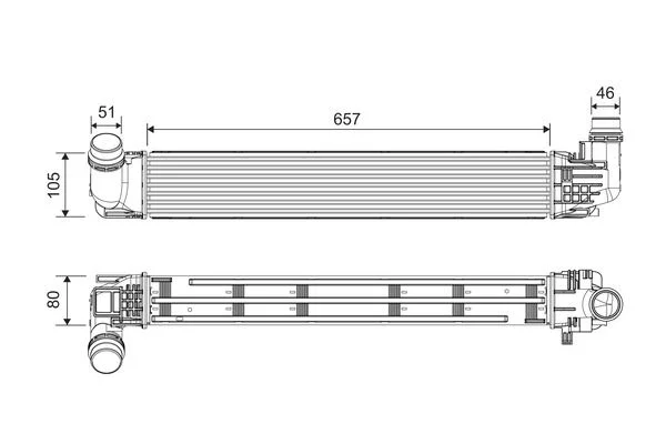 Intercooler VALEO 818228