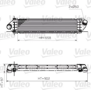 Intercooler VALEO 818246