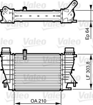 Intercooler VALEO 818251
