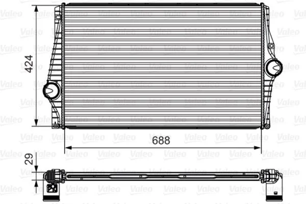 Intercooler VALEO 818280