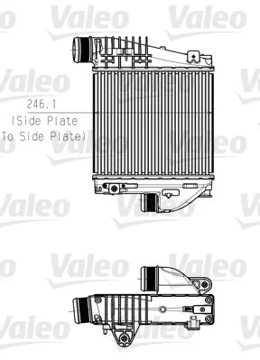 Intercooler VALEO 818290