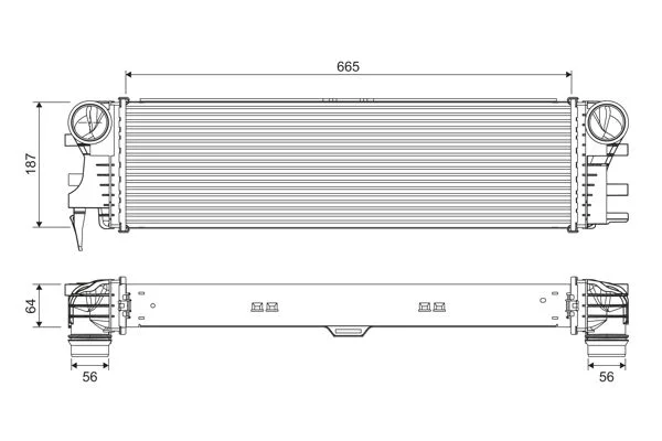 Intercooler VALEO 818311