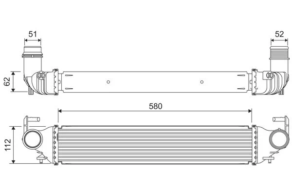 Intercooler VALEO 818312