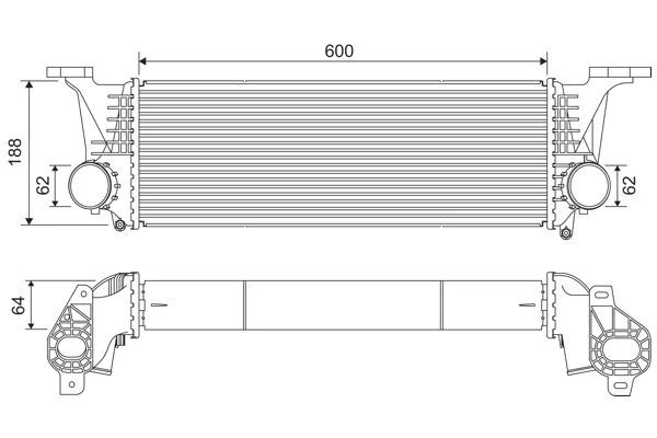 Intercooler VALEO 818315
