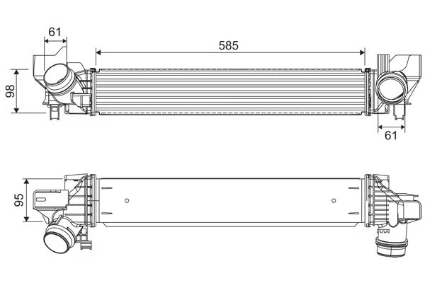 Intercooler VALEO 818318