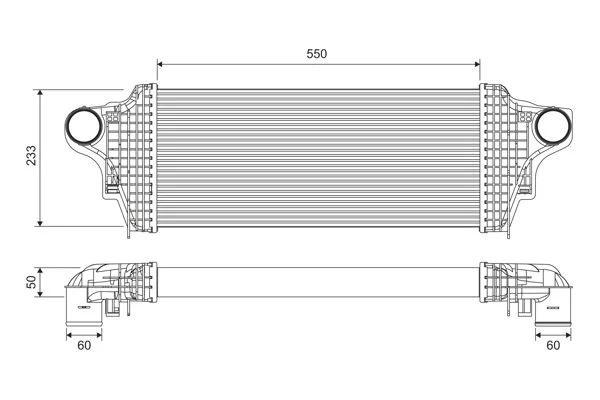 Intercooler VALEO 818320
