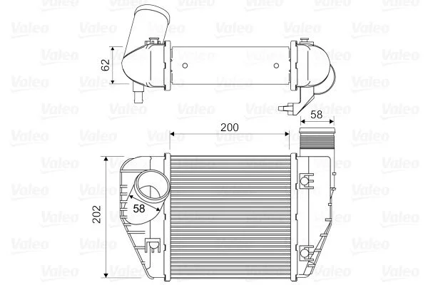 Intercooler VALEO 818326