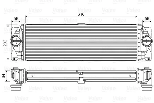 Intercooler VALEO 818341
