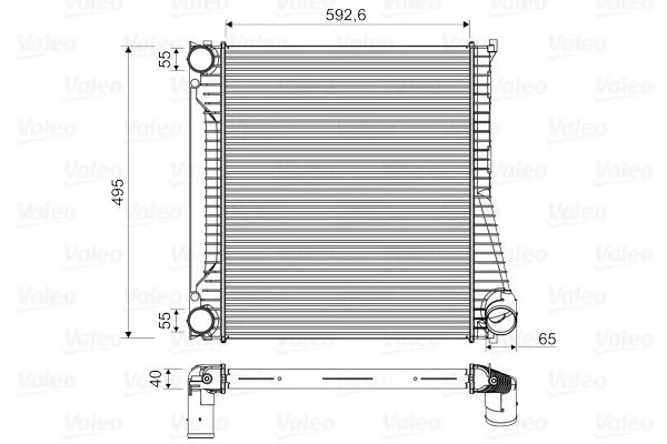 Intercooler VALEO 818346