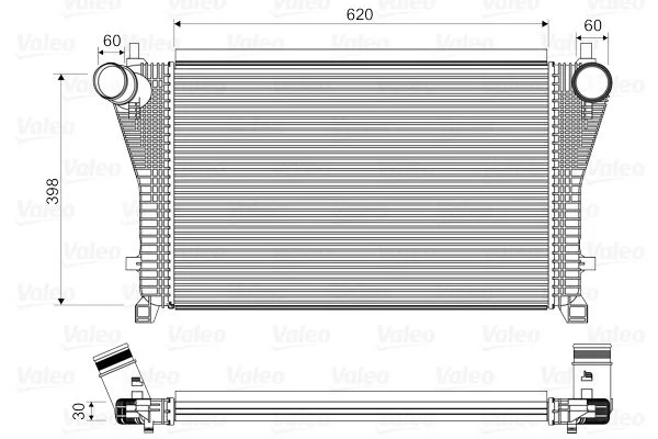 Intercooler VALEO 818347