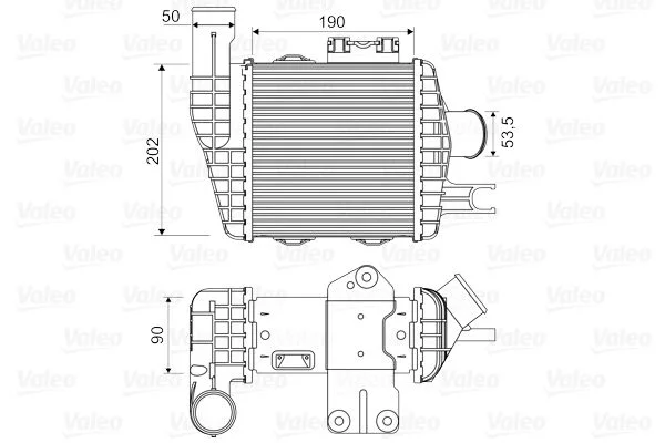 Intercooler VALEO 818349