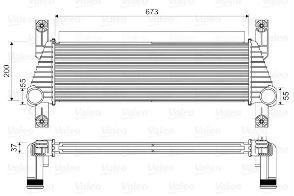Intercooler VALEO 818352