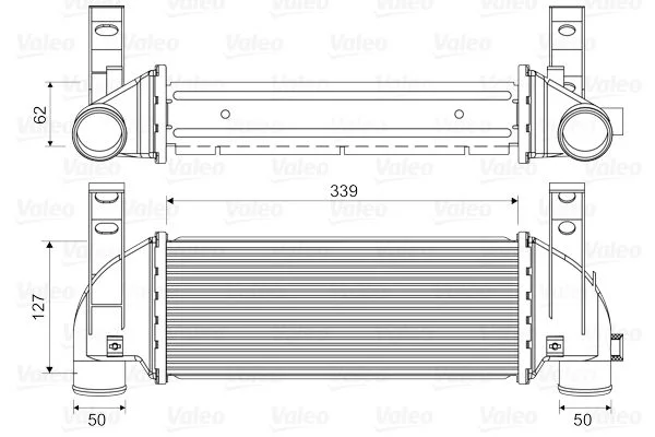 Intercooler VALEO 818353