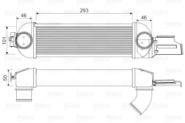 Intercooler VALEO 818355