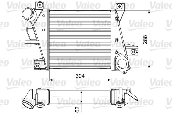 Intercooler VALEO 818360