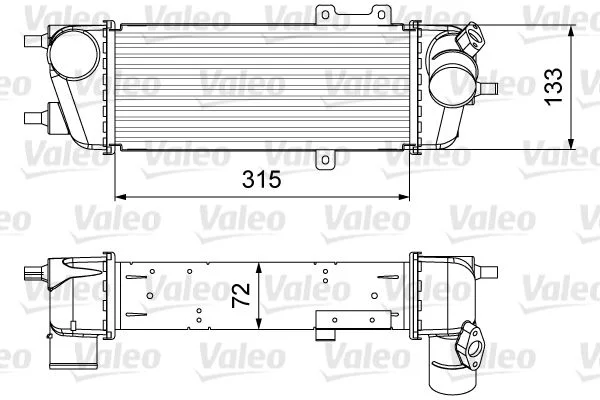 Intercooler VALEO 818361