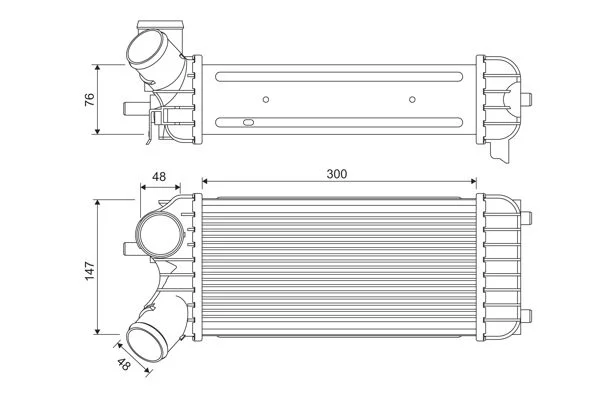 Intercooler VALEO 818365