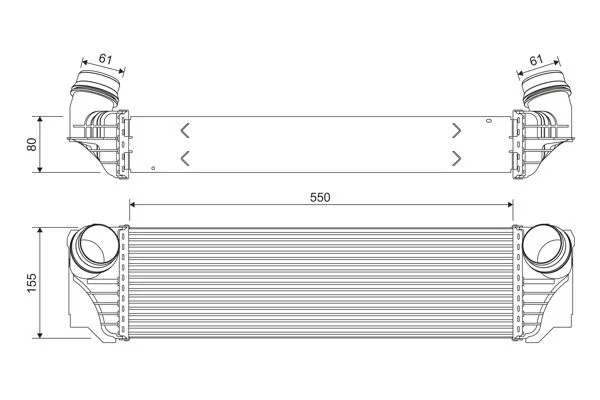 Intercooler VALEO 818367